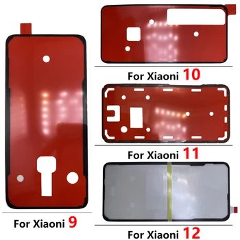 Оригинален Заден Лепило Водоустойчив За Xiaomi Mi 9 9T 10 10T 11 11T 12 Pro Lite Note 10 Lite Задната със Стъклен Капак лепило Лепило 4