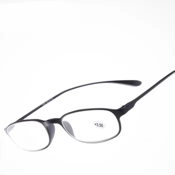 Маркови Ретро Очила За Четене TR90, Дамски И Мъжки ултра-леки Очила За Далекогледство, Прозрачни лещи +100 +200 +300 +400