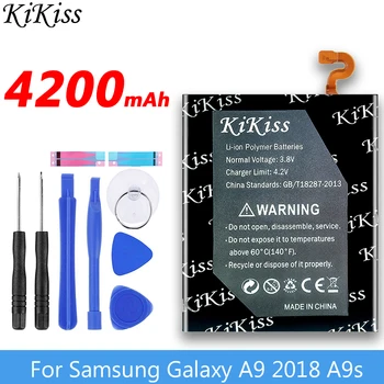 За Samsung Батерия 4200 mah EB-BA920ABU Батерии за мобилни телефони на Samsung Galaxy A9 2018 версия A9s A9 Star Pro SM-A920F A9200 4
