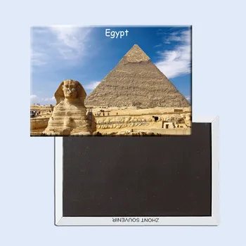 Египет-Голямата Пирамида-Сфинкс Сувенирни Магнити За Хладилник 20754