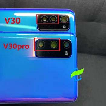 Делото на Отделението за батерията За Huawei Honor V30 Pro Делото със Стъклен Капак Калъф За Честта V30 Pro Задната част на Кутията на Гърба на вратата, БЕЗ Обектива на Камерата 1