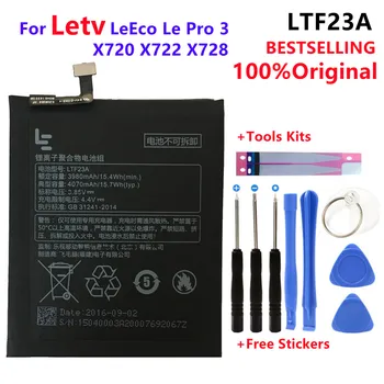 100% оригинален с Добро качество Истински LTF23A 4070 mah Батерия За Letv LeEco Le Pro 3x720x722x728 Смяна на батерията