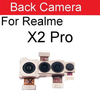 Модул от Предната на Задната Камера За Realme X2 Pro RMX1931 С Малък Жак За Задната част на Основната Камера, Гъвкав Кабел, Резервни Части 1