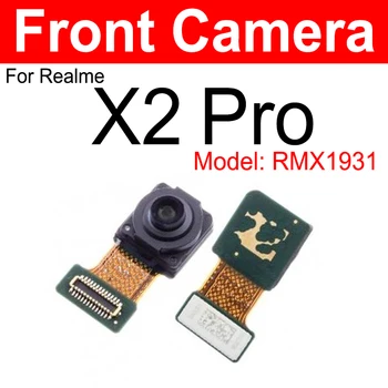 Модул от Предната на Задната Камера За Realme X2 Pro RMX1931 С Малък Жак За Задната част на Основната Камера, Гъвкав Кабел, Резервни Части 2