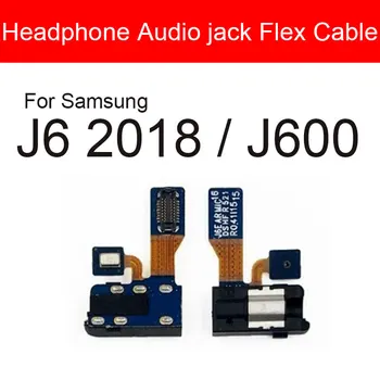 Жак За слушалки Гъвкав Кабел За Samsung Galaxy J1 J3 J4 A6 Plus 2016 2017 2018 2019 J400 J350 J330 J320 J100 A600 A605 Замяна 2