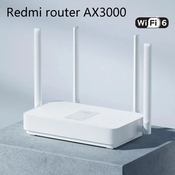XIAOMI WIFI рутер Redmi AX3000 Рутер wifi6 160 Mhz Висока пропускателна способност OFDMA Ефективна Прехвърляне на 2,4 Ghz И 5 Ghz Мрежа WIFI Мрежа