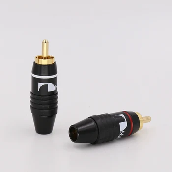 Nakamichi R1711Brass Plug RCA аудио кабел с Щепсел Спойка Позлатен Жак