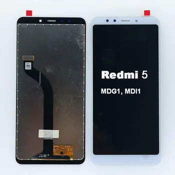 За мобилен телефон REDMI 5 LCD дисплей със сензорен екран за мобилен телефон LCD Дисплей за Xiaomi redmi5 Резервна Част Дигитайзер в Събирането на 4