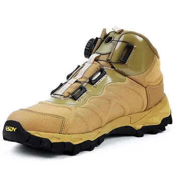 Обувки Мъжки обувки Тактически Военни Обувки Градинска Система за Бързо Реагиране BOA Ловно Безопасна Удобни Спортни Обувки, Обувки за Туризъм