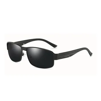 2021 Мъжки Поляризирани Слънчеви очила в Полурамке Леки Шофьорски очила За Шофиране, Риболов през Деня и Нощно Шофиране Мъжете Метална Дограма