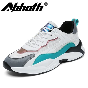 Abhoth/ Модни проста мъжки ежедневни обувки; Меки дишащи обувки с вкара подплата; Нескользящая износостойкая, лесно сгибающаяся спортни обувки