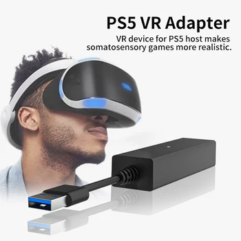 За PS5 VR Кабел-Адаптер Мини Адаптер за Камерата Конектор ПИС-ZAA1 за PlayStation 5 PS5 PS4 VR Адаптер Конектор за Аксесоари