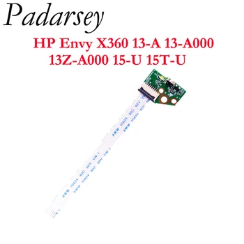 Pardarsey Абсолютно Нова такса бутон за включване и изключване захранване с подмяна на кабел за HP Envy X360 13-A На 13-A000 13Z-A000 15-U 15T-U 774599-001