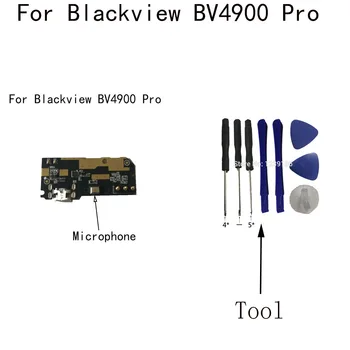 За Blackview BV4900 Pro USB Зарядно Устройство Конектор Платка Модул С Микрофон резервни Части За ремонт на