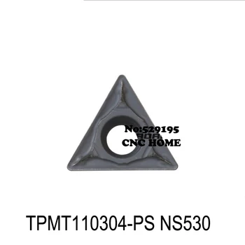 Оригинален TPMT TPMT110304 TPMT110304-PS TPMT110308-PS NS530 Стругове Инструменти, режещи инструменти струг с волфрамов карбид inesrts CNC