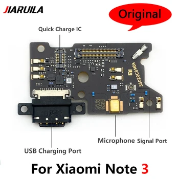 Нов Оригинален USB Порт За Зареждане на Plug Докинг Станция Съединителната Такса Гъвкав Кабел С Пълна Микросхемой За Xiaomi Mi Note 3 Такса за Зарядно устройство Конектор