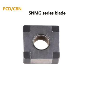 1 бр. PCBN острието SNMG120404 4 Т SNGA120404 4 Т струг с ЦПУ Диамантена поставяне на CBN SNMG SNGA Висока Твърдост Режещ Нож за струг с ЦПУ Инструмент